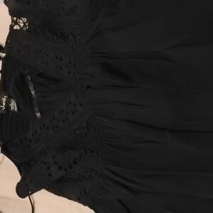 Girls crochet lace tank top